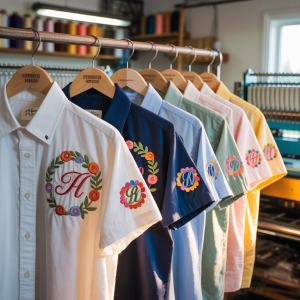 embroidered shirts Orange County